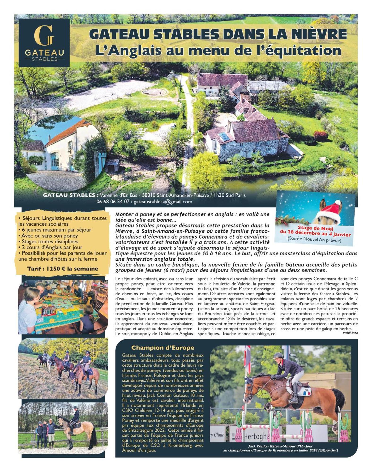 Ferme Equestre & Chambres D'Hotes Gateau Stables Proche Guedelon Saint-Amand-en-Puisaye 외부 사진